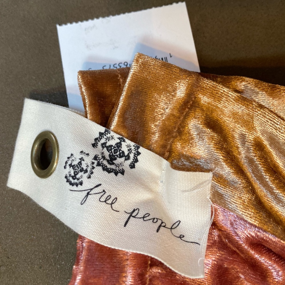 Last One!! Free People Velvet Socks - Picture 4 of 7